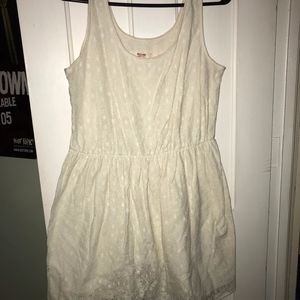 White Lace Mossimo Dress Size Large